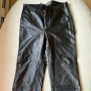 Banana Republic  Genuine leather pants